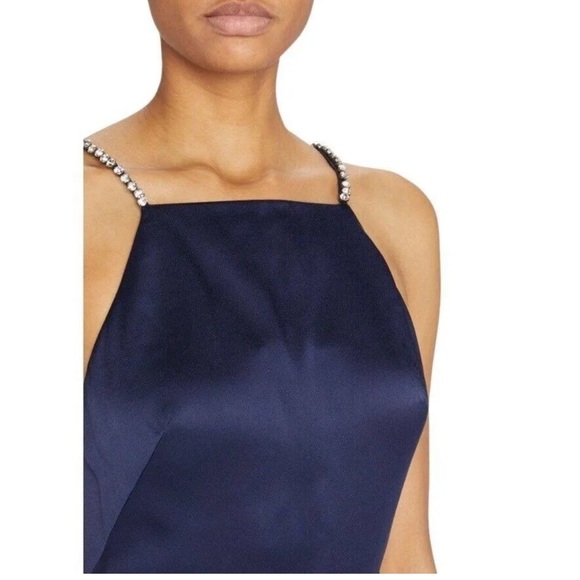 Jason Wu Swarovski Crystal Strap Silk Gown White Size 6 - Picture 11 of 12